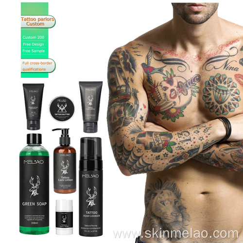 Brightening Promote Skin Healing Tattoo Care Foam Cleanser